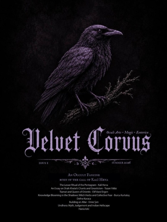 Velvet Corvus Issue I Occult Zine, English Edition
